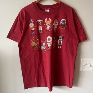Vintage Red Tribal Tee